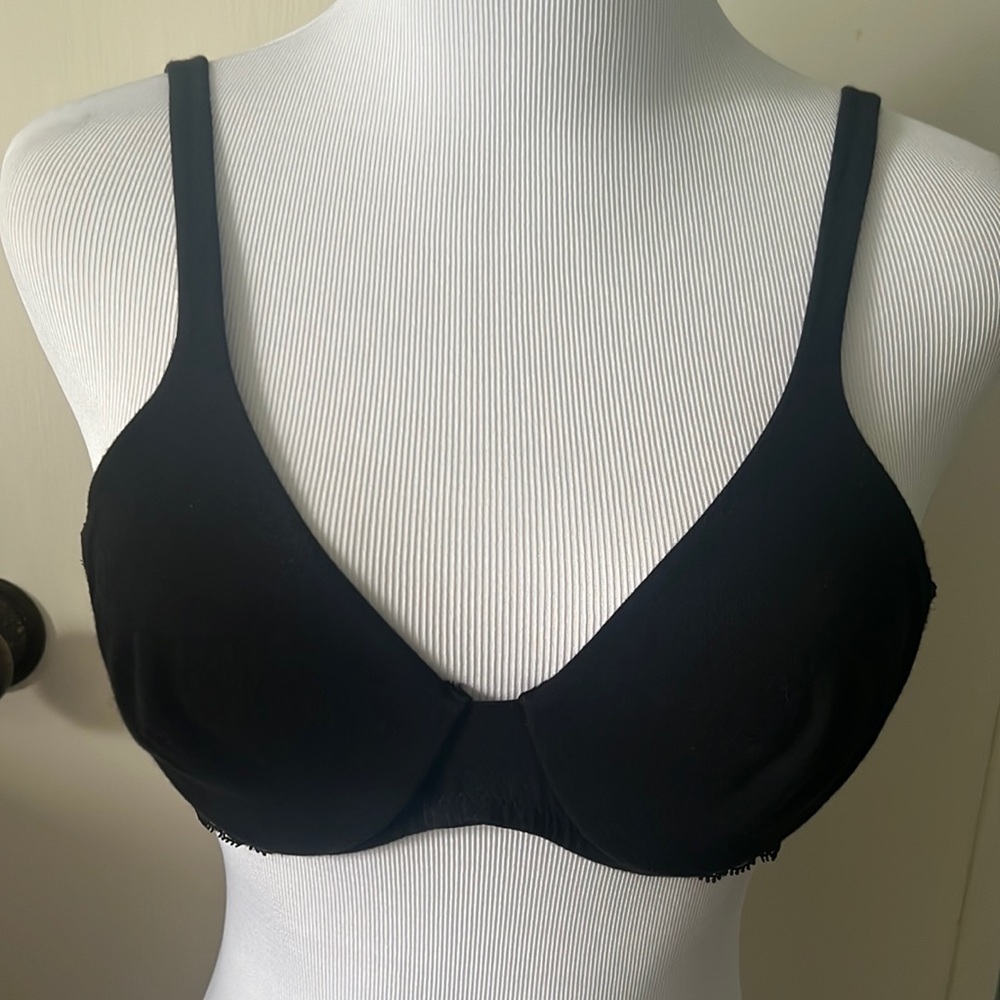 GUC La Perla Black Bra 3 US 36